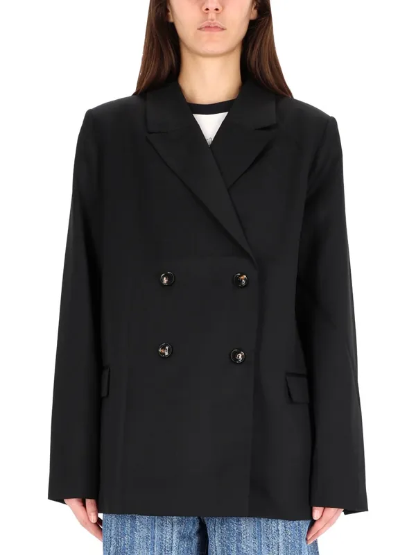 Double-Breasted Wool Jacket