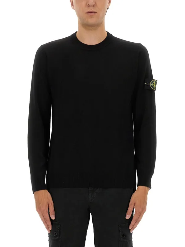 Rws Lightweight Wool Sweater - Stone Island