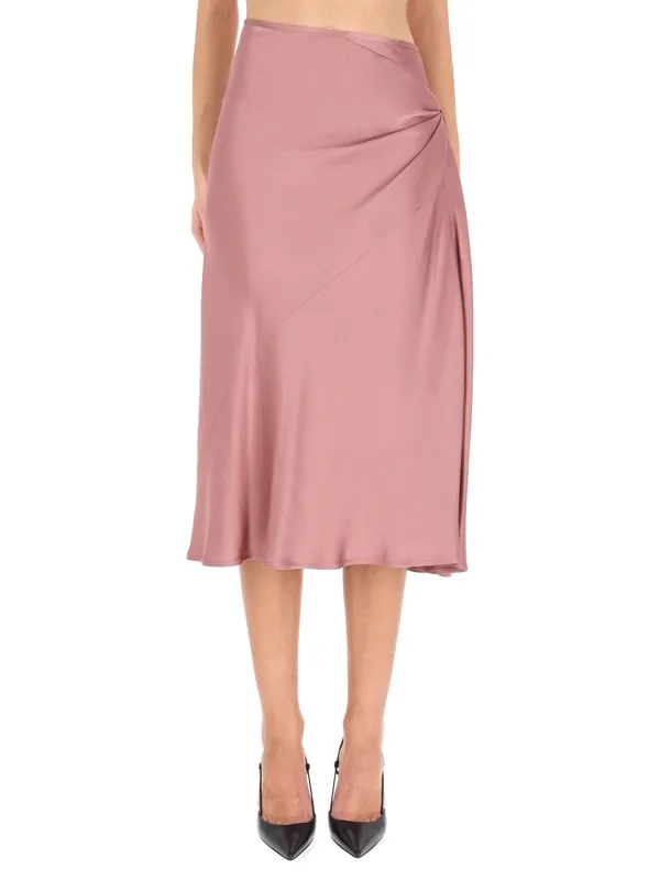 Draped Midi Skirt - Dries Van Noten