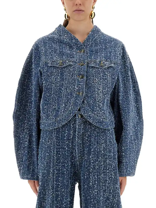Round Sleeve Jacket - Rotate