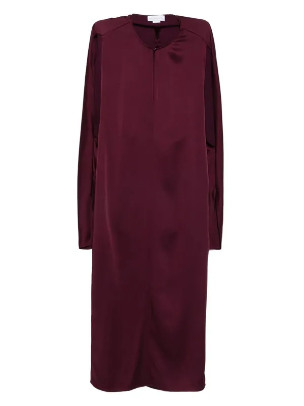 Midi Dress With Cut-Out Detail