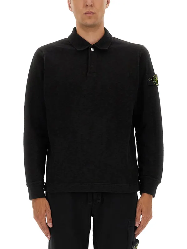 Cotton Vanisé Polo Shirt - Stone Island