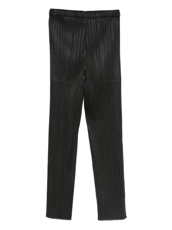 "Basic Slim" Pants - Pleats Please Issey Miyake