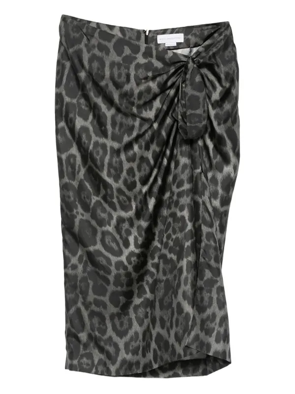 Silk Midi Skirt - Stella McCartney