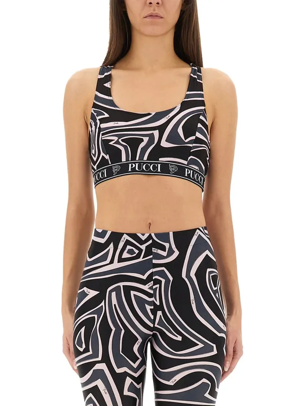 Labyrinth Print Top - Emilio Pucci