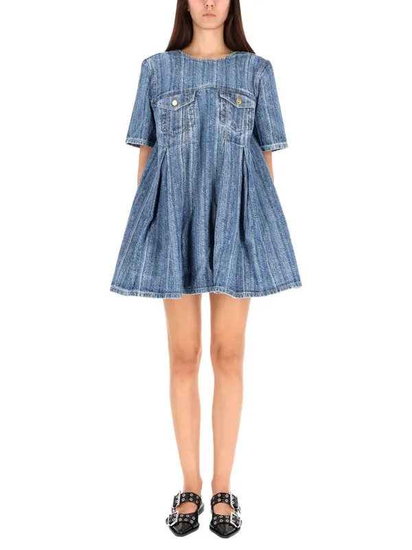 Denim Dress - Ganni