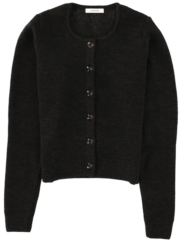 Wool Blend Cardigan - Lemaire
