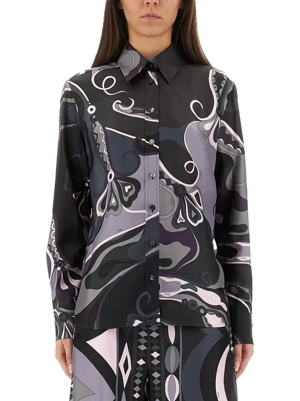 Orchid Print Shirt - Emilio Pucci