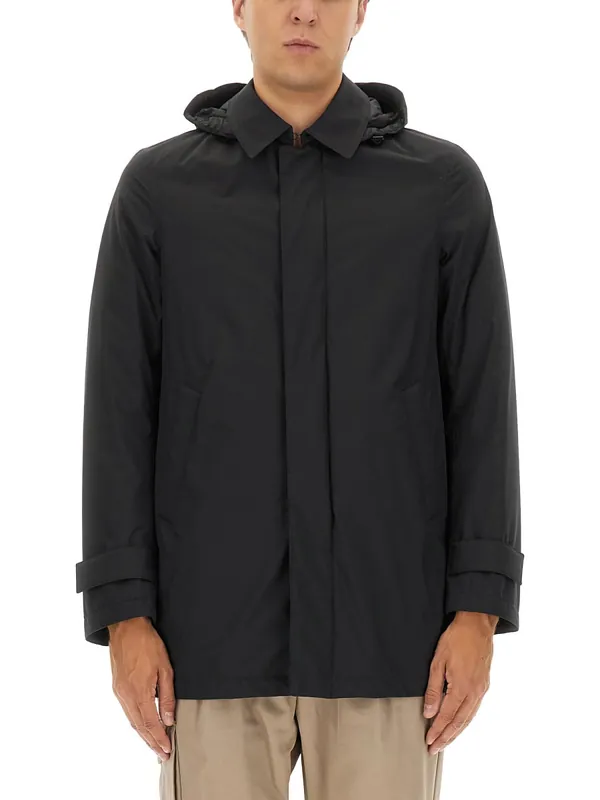 Two-Layer "Windstopper" Long Parka