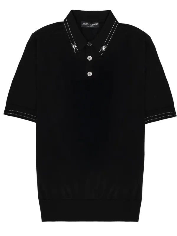 Silk Polo. - Dolce & Gabbana