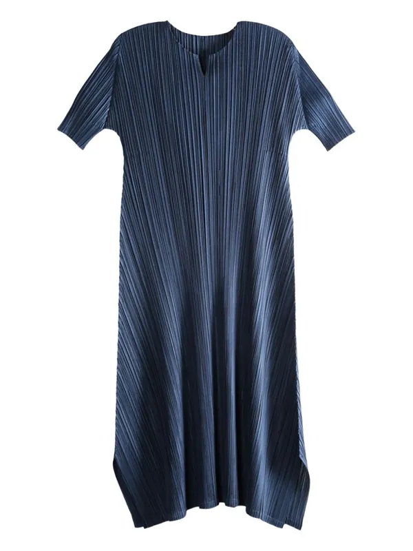 "Mellow Pleats" Midi Dress - Pleats Please Issey Miyake