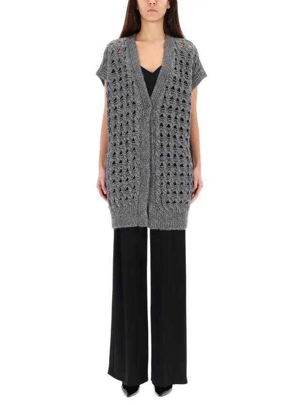 Vest With Perforated Workmanship - Herno