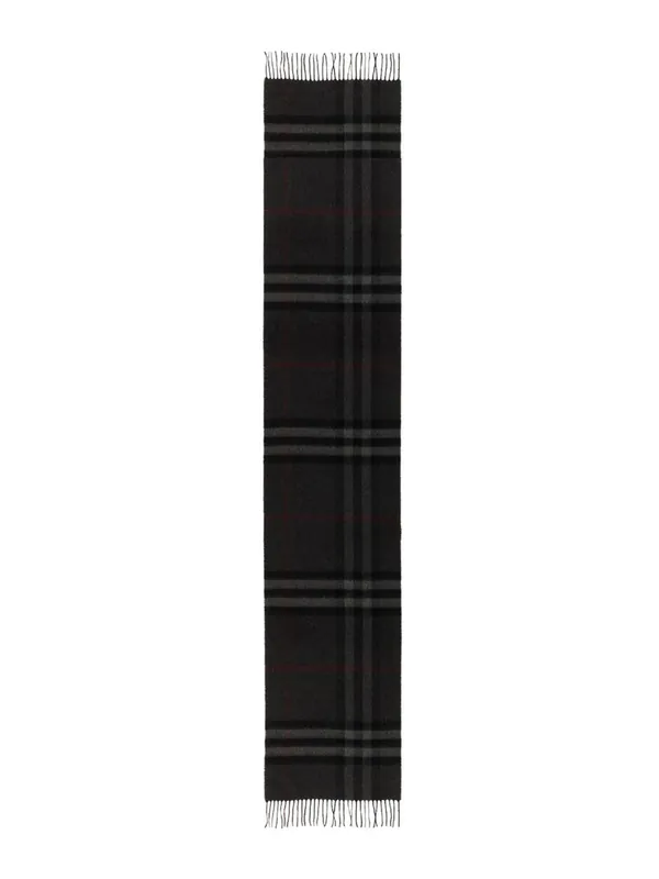 Cashmere Check Scarf - Burberry