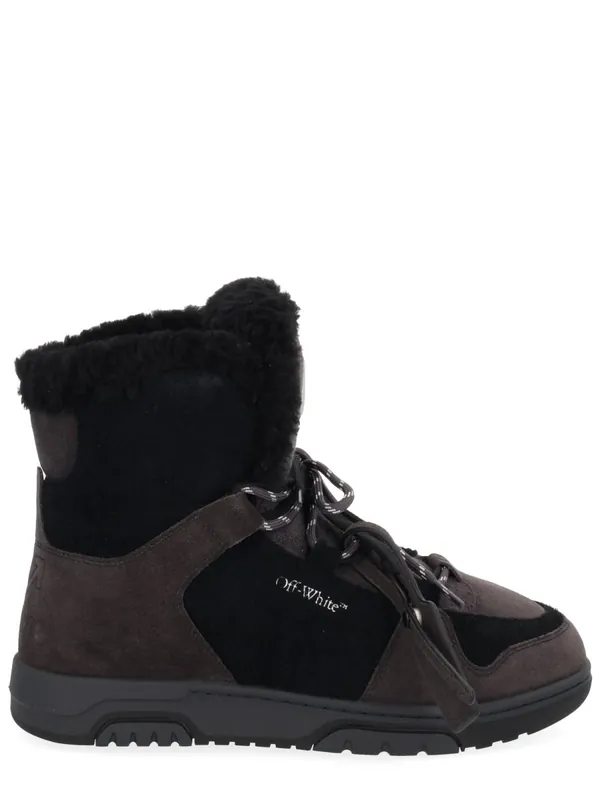 Winter Boot "Anthracite" - Off-White