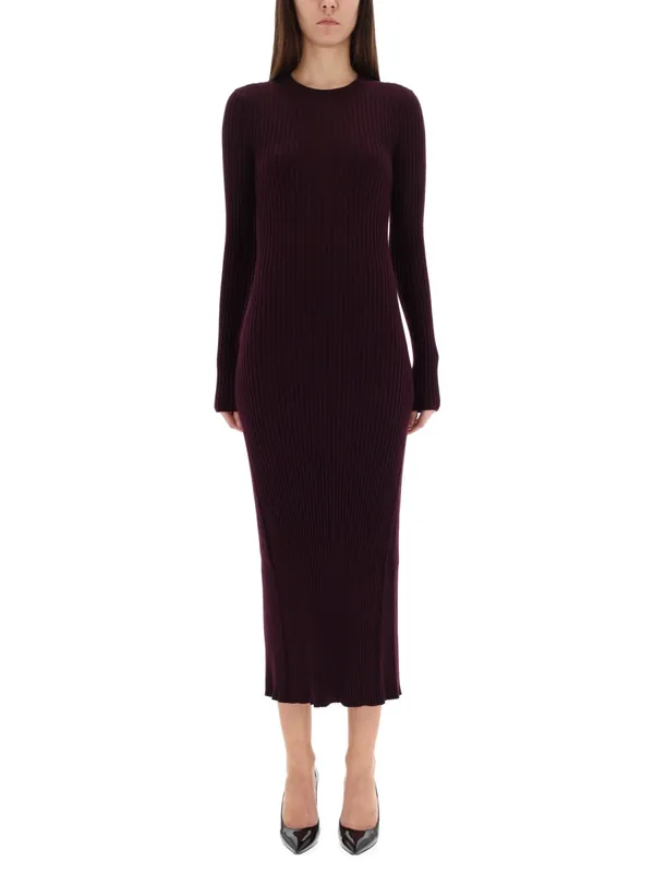 Dress With Back Slit - Helmut Lang
