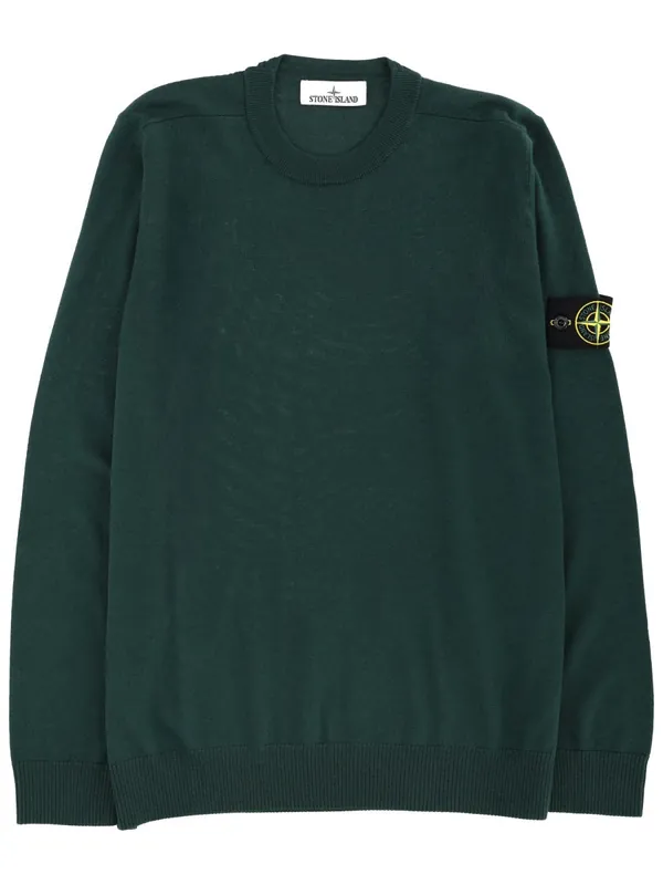 Jersey With Logo Patch - Stone Island