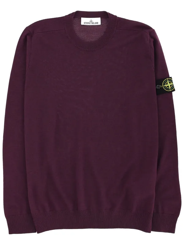Jersey With Logo Patch - Stone Island