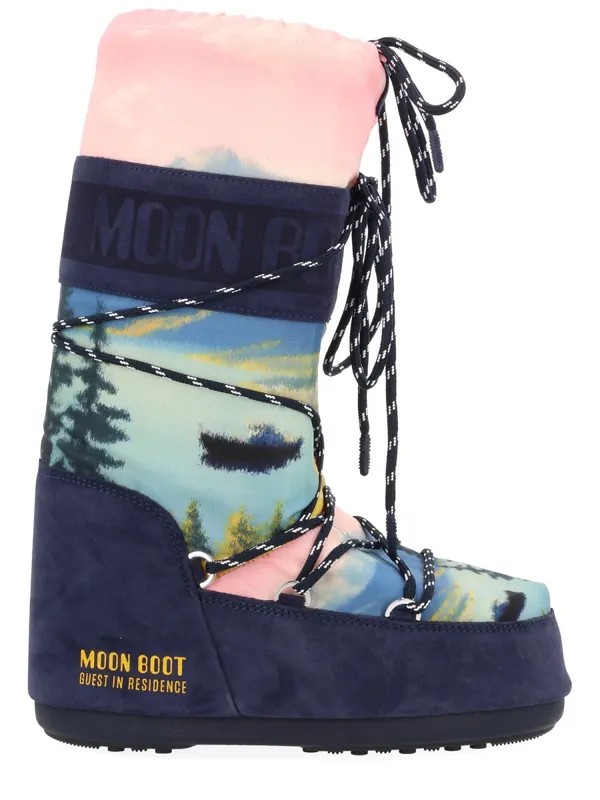 "Moon Boot X Guest In Residence" Boot - Moon Boot Per Guest In Residence