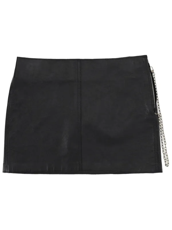 Leather Miniskirt - Alexander Wang