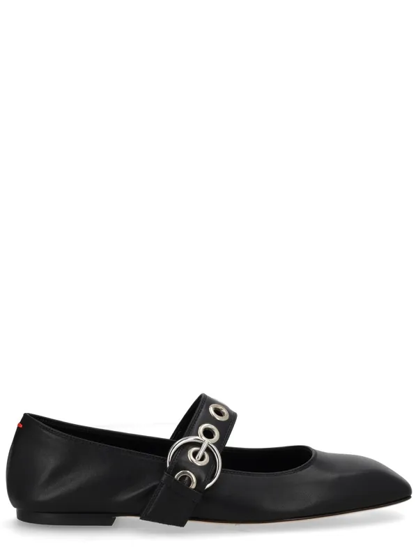 "Uma Mary-Jane" Shoe With Eyelets