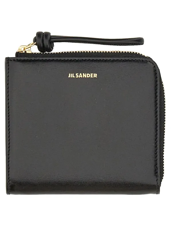 Leather Card Holder - Jil Sander