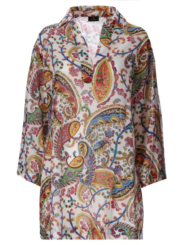 Mini Dress With "Paisley" Print - Etro