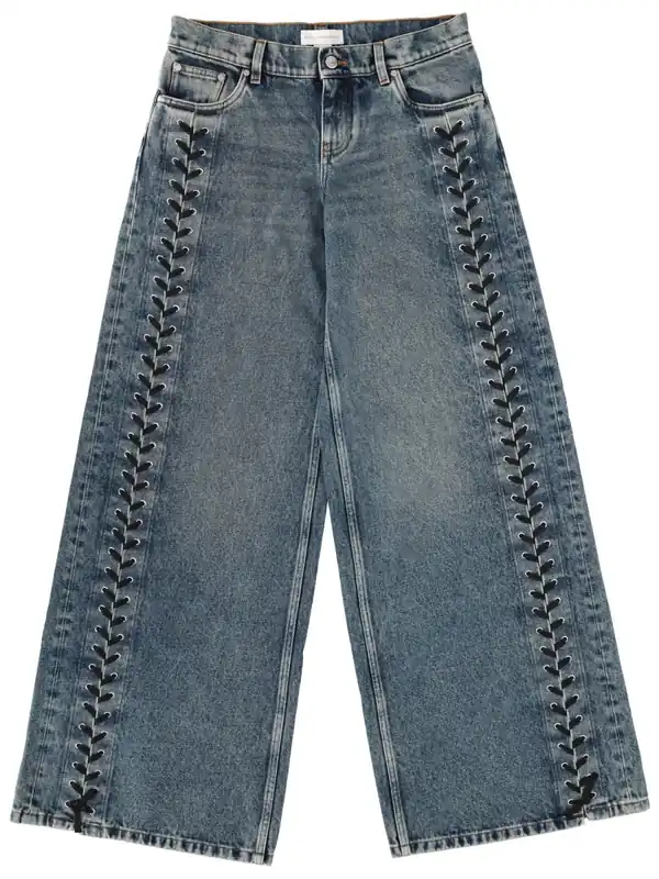 Jeans With Laces - Stella McCartney