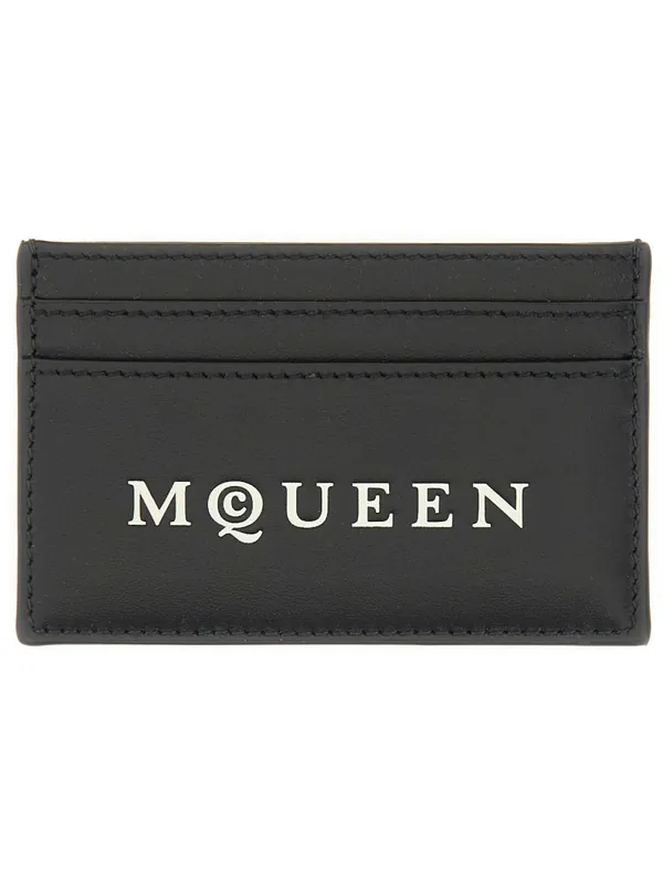 Card Holder With Logo - Alexander McQueen