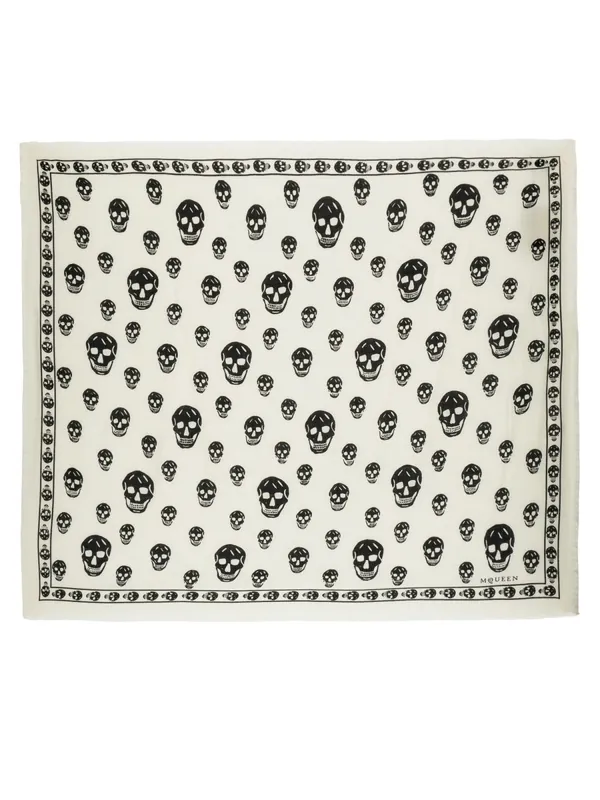 "Skull" Scarf - Alexander McQueen