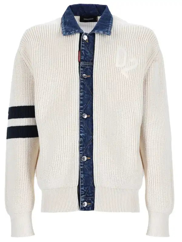 Cardigan With Logo - Dsquared2