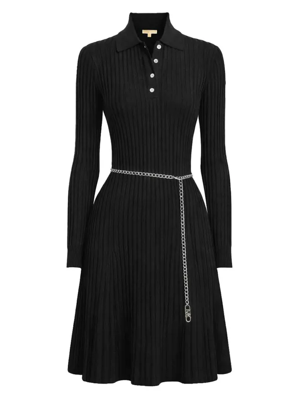 Polo Shirt Dress With Belt - Michael Kors