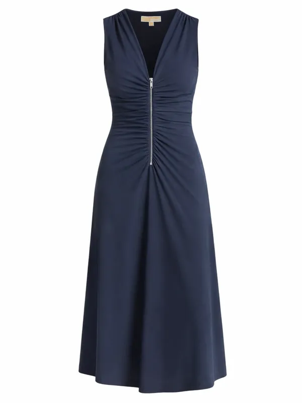 Midi Dress With Zipper - Michael Kors