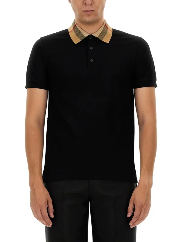 Cotton Polo - Burberry