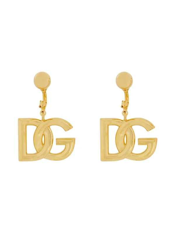 Dg Logo Earrings - Dolce & Gabbana