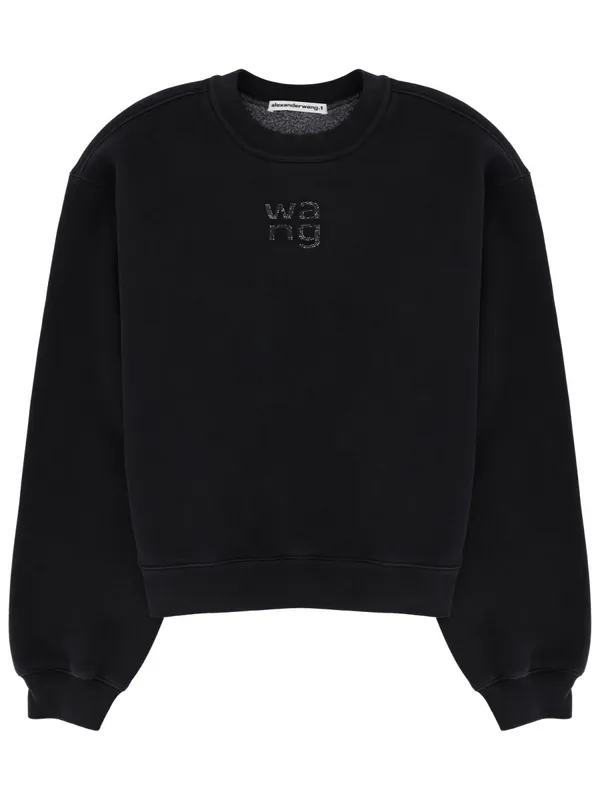 Sweatshirt With Logo - Alexander Wang