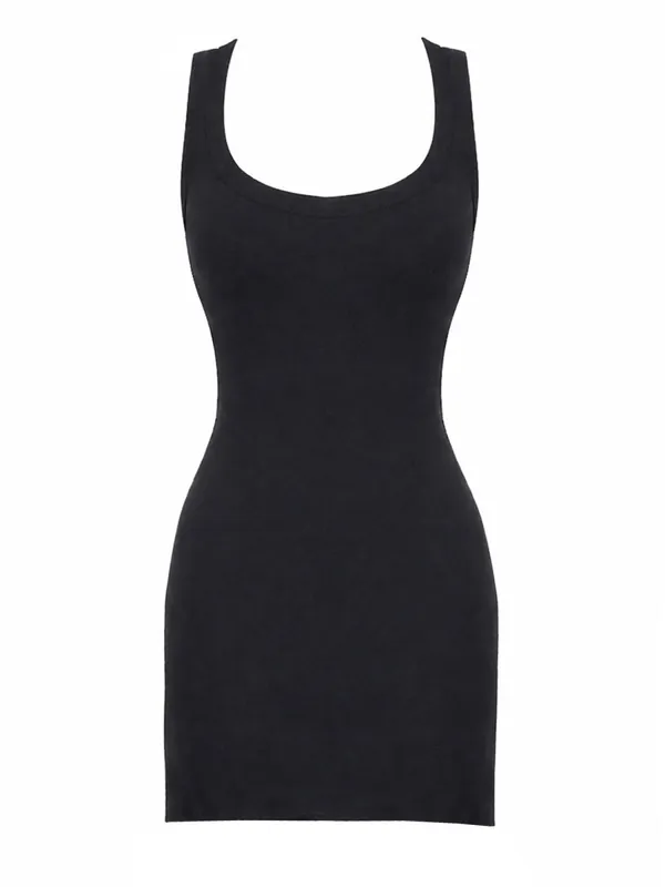 Viscose Blend Mini Dress - The Attico