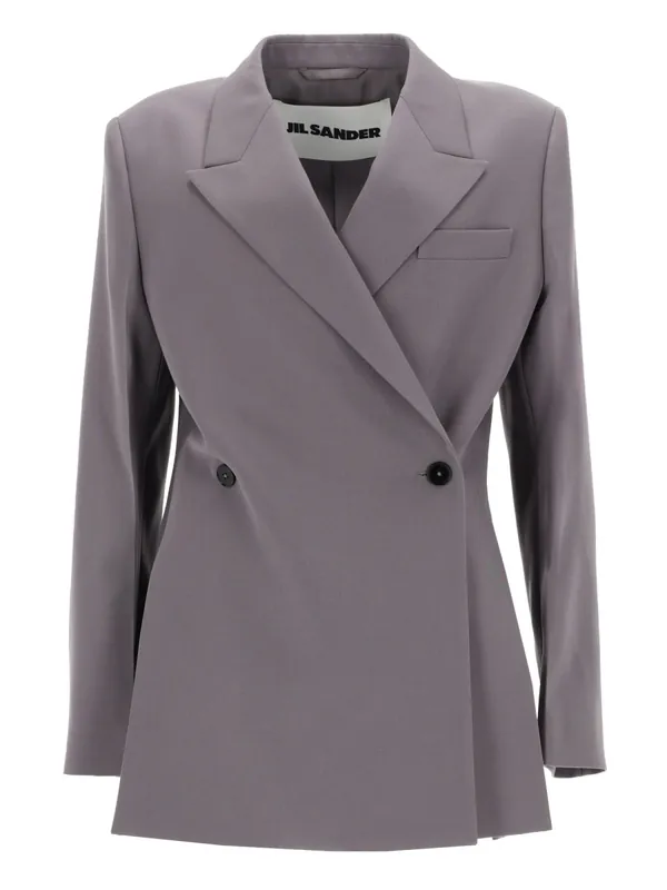 Double-Breasted Wool Jacket