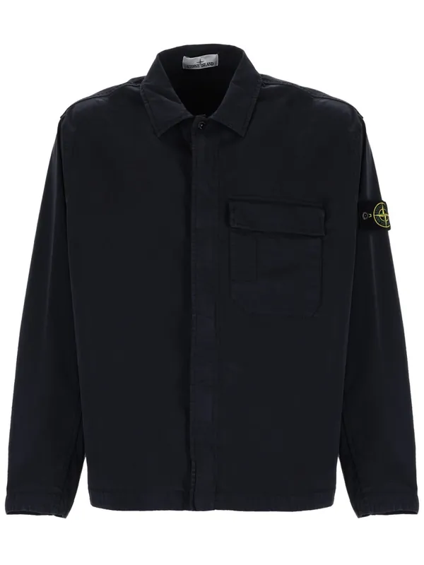 Cotton Overshirt - Stone Island