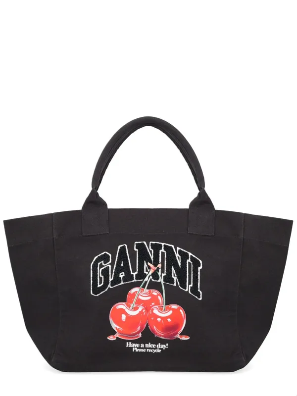"Cherry" Tote Bag - Ganni