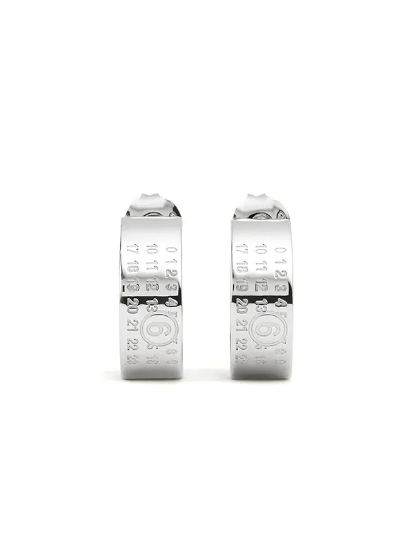 Logo Earrings - MM6 Maison Margiela