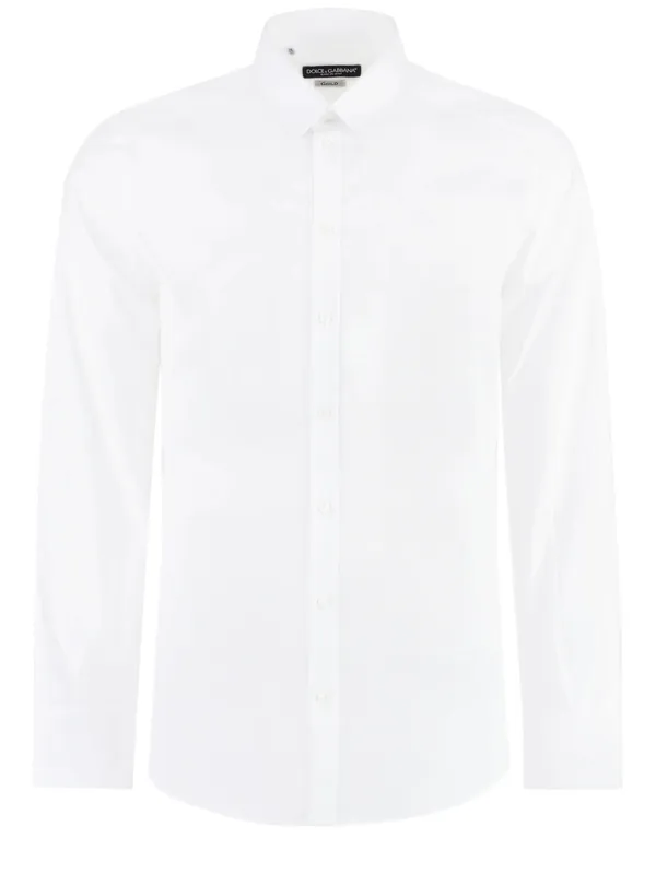 Gold Fit Cotton Shirt - Dolce & Gabbana