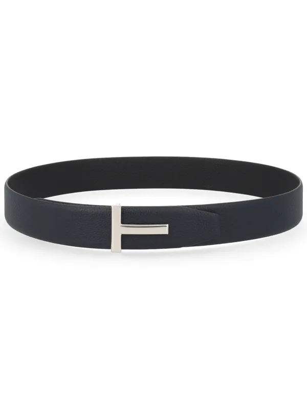 Belt With Buckle "T" - Tom Ford