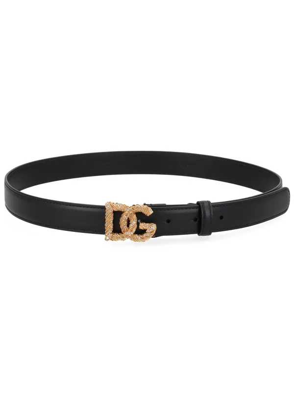 Leather Belt - Dolce & Gabbana