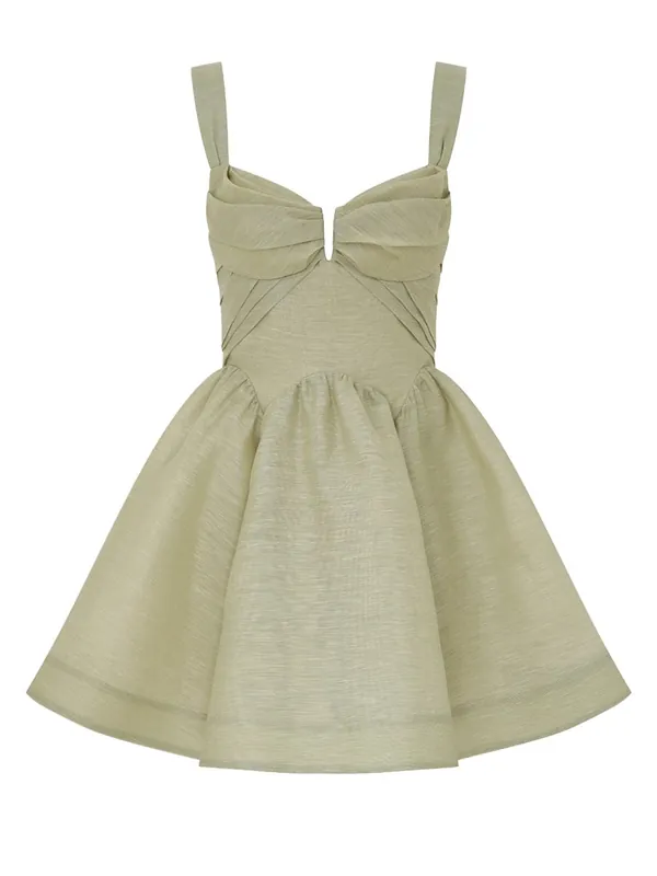 Mini "Rebellion Drape" Dress - Zimmermann