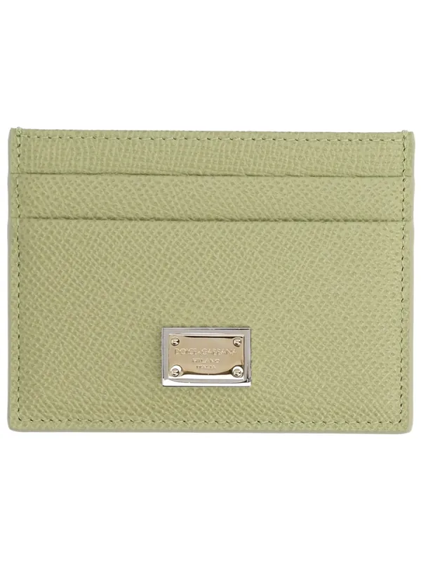 Leather Card Holder - Dolce & Gabbana