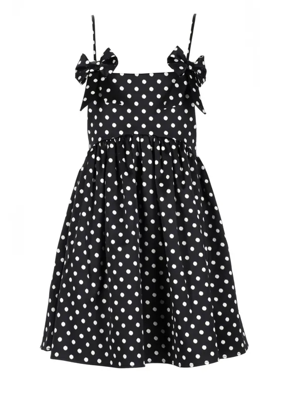 "Polka Dot" Mini Dress - Ganni