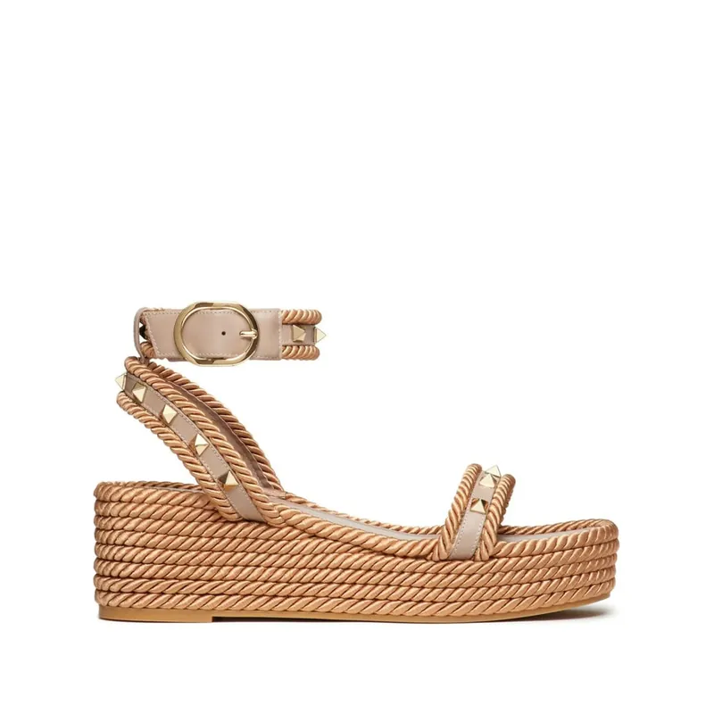 Rockstud Shoes Neutral - Valentino Garavani
