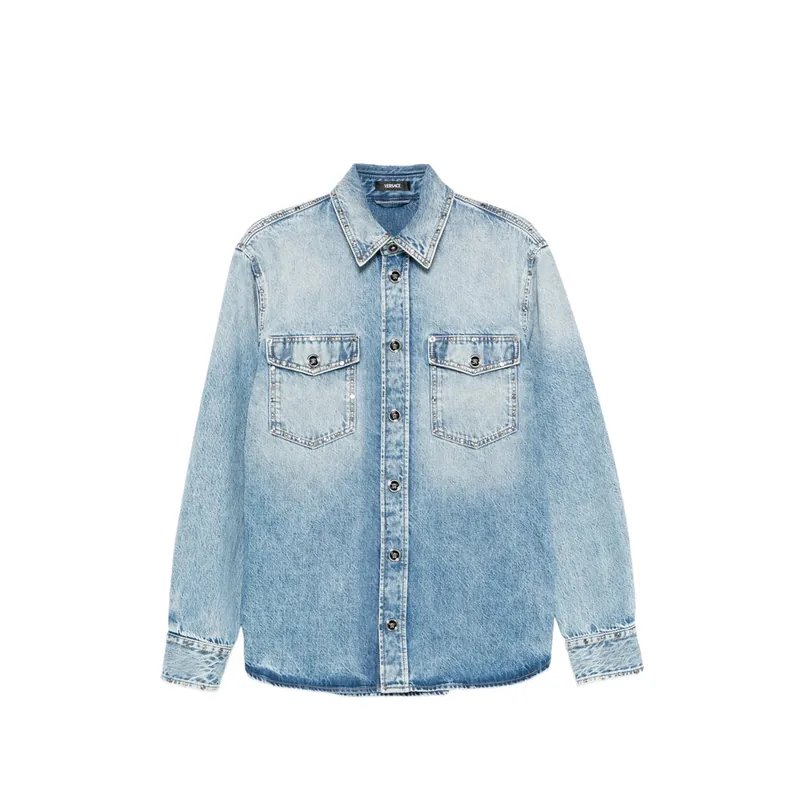 Shirts Blue - Versace