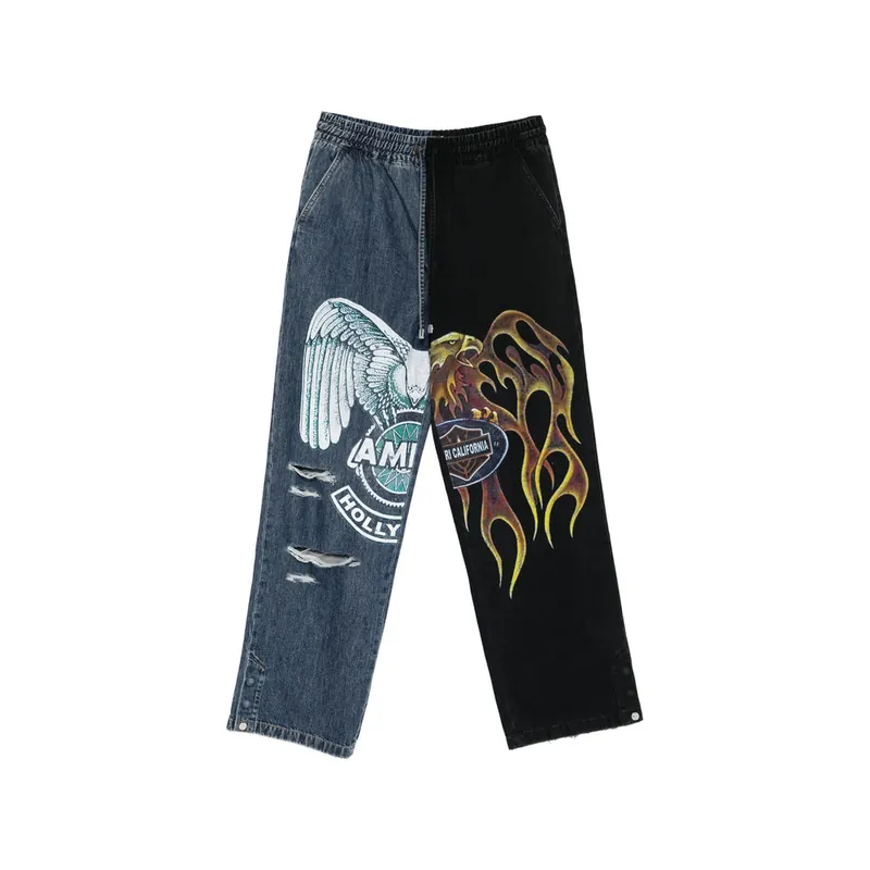 Denim Blue, Black - Amiri