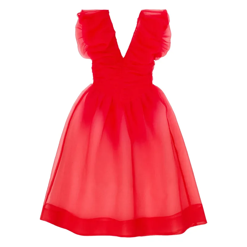 Dresses Red - Ganni